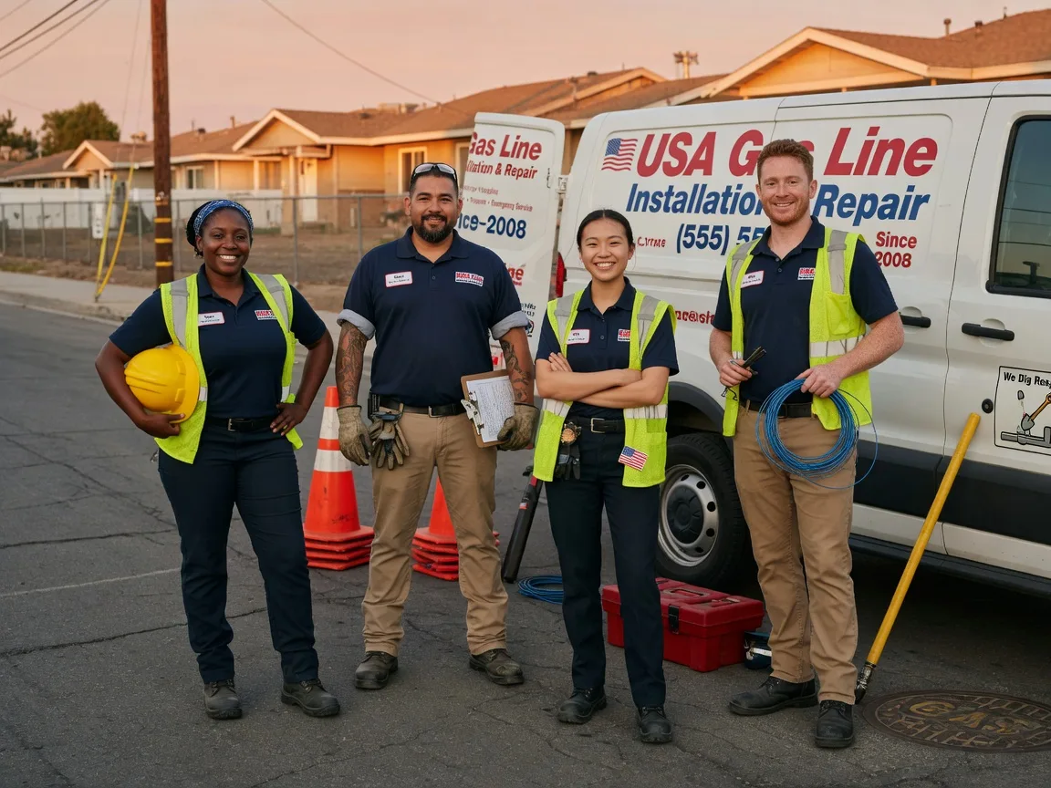 Gas Line Installation company in Norway, IA